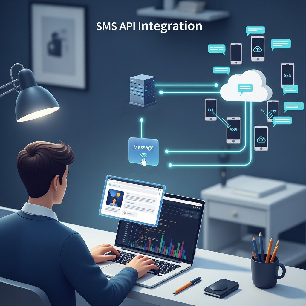 How to Integrate SMS API in a Website