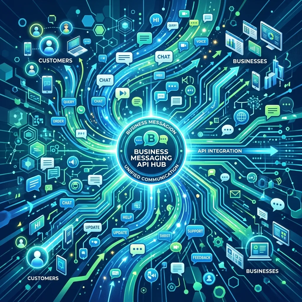 Business messaging API platforms unifying customer communication