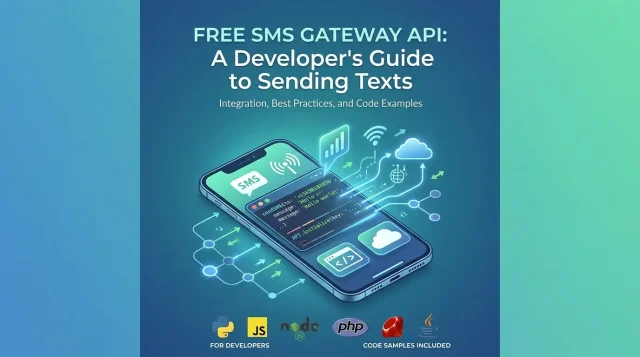 Free SMS Gateway API A Developer's Guide to Sending Texts Free SMS Gateway API A Developer's Guide to Sending Texts