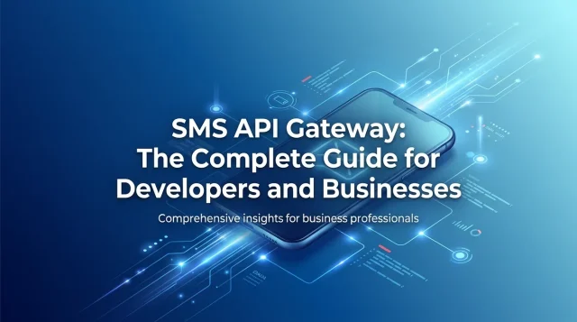 SMS API Gateway The Complete Guide for Developers and Businesses SMS API Gateway The Complete Guide for Developers and Businesses