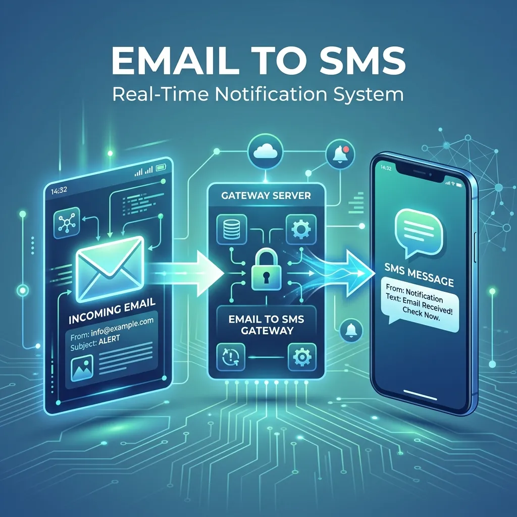 Setting Up a Real-Time Email to SMS Notification System