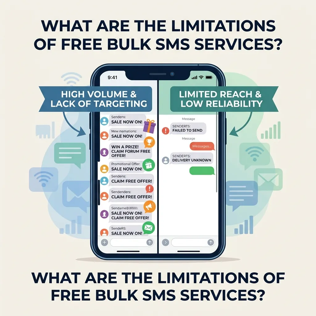 What Are the Limitations of Free Bulk SMS Services