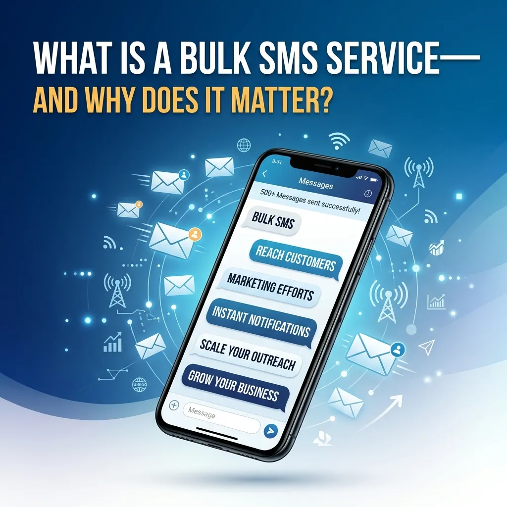 What Is a Bulk SMS Service—and Why Does It Matter