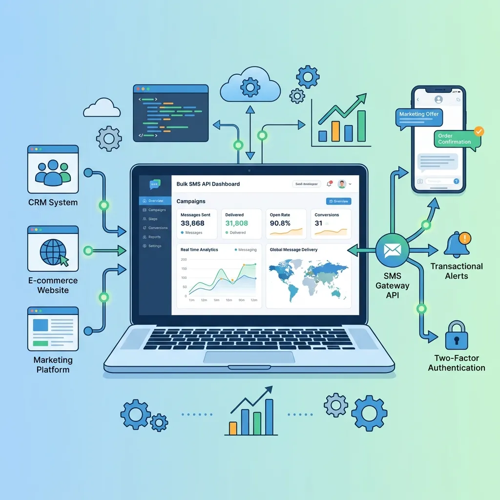 What is a bulk SMS API provider, and do you need one