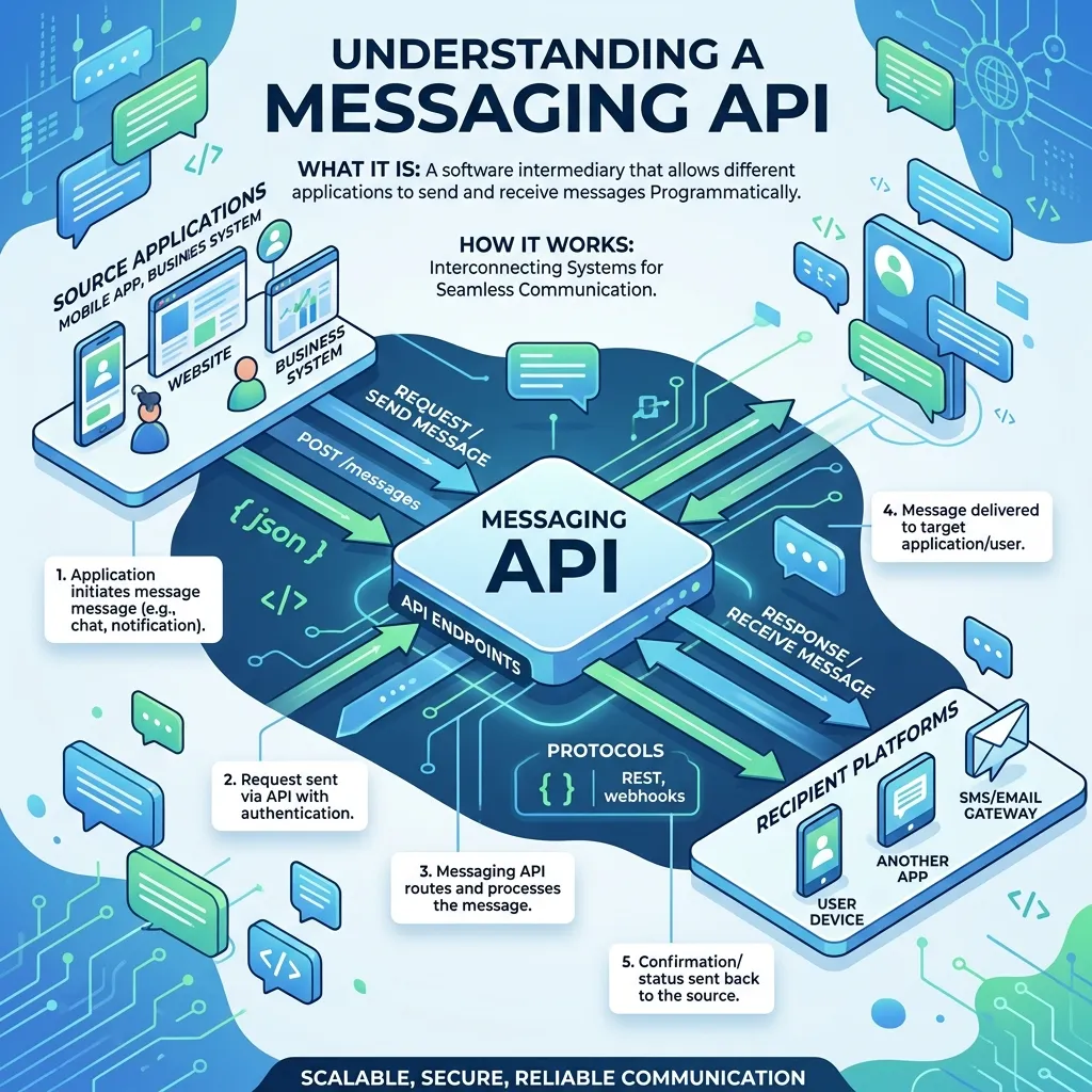 What is a messaging API