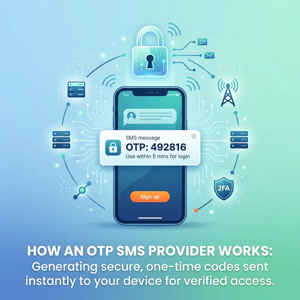 What is an OTP SMS provider