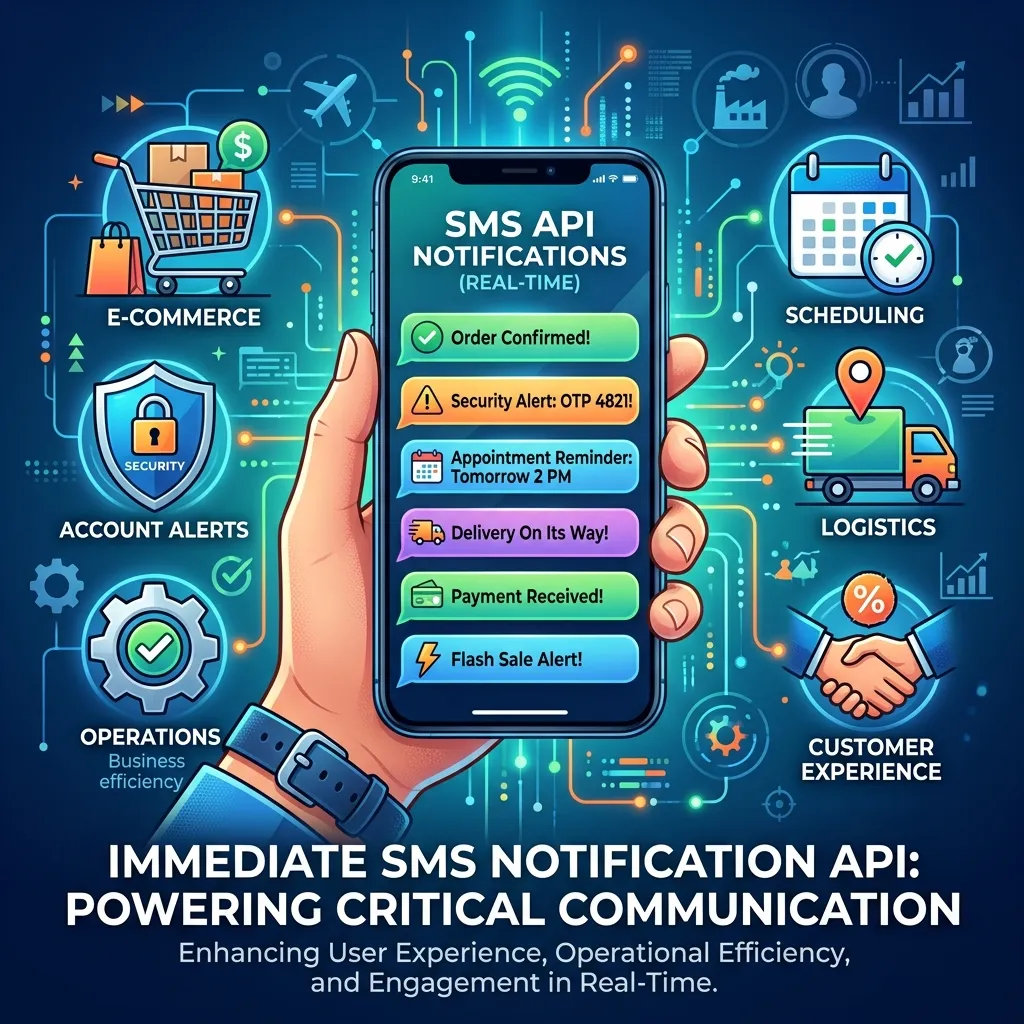 Why does a real-time SMS notification API matter
