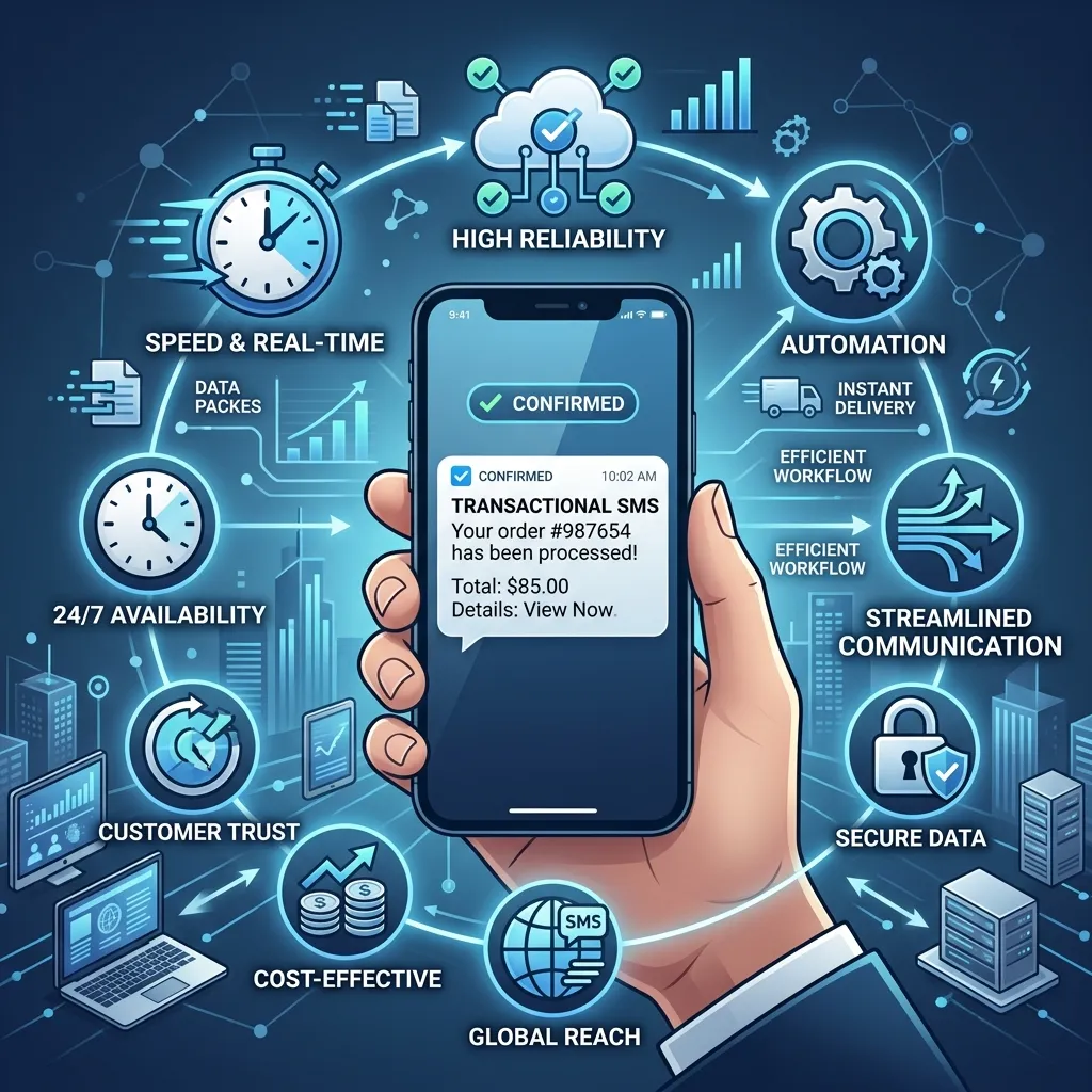 Why use an automated transactional SMS service
