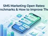 SMS Marketing Open Rates: Benchmarks & How to Improve Them SMS Marketing Open Rates Benchmarks & How to Improve Them