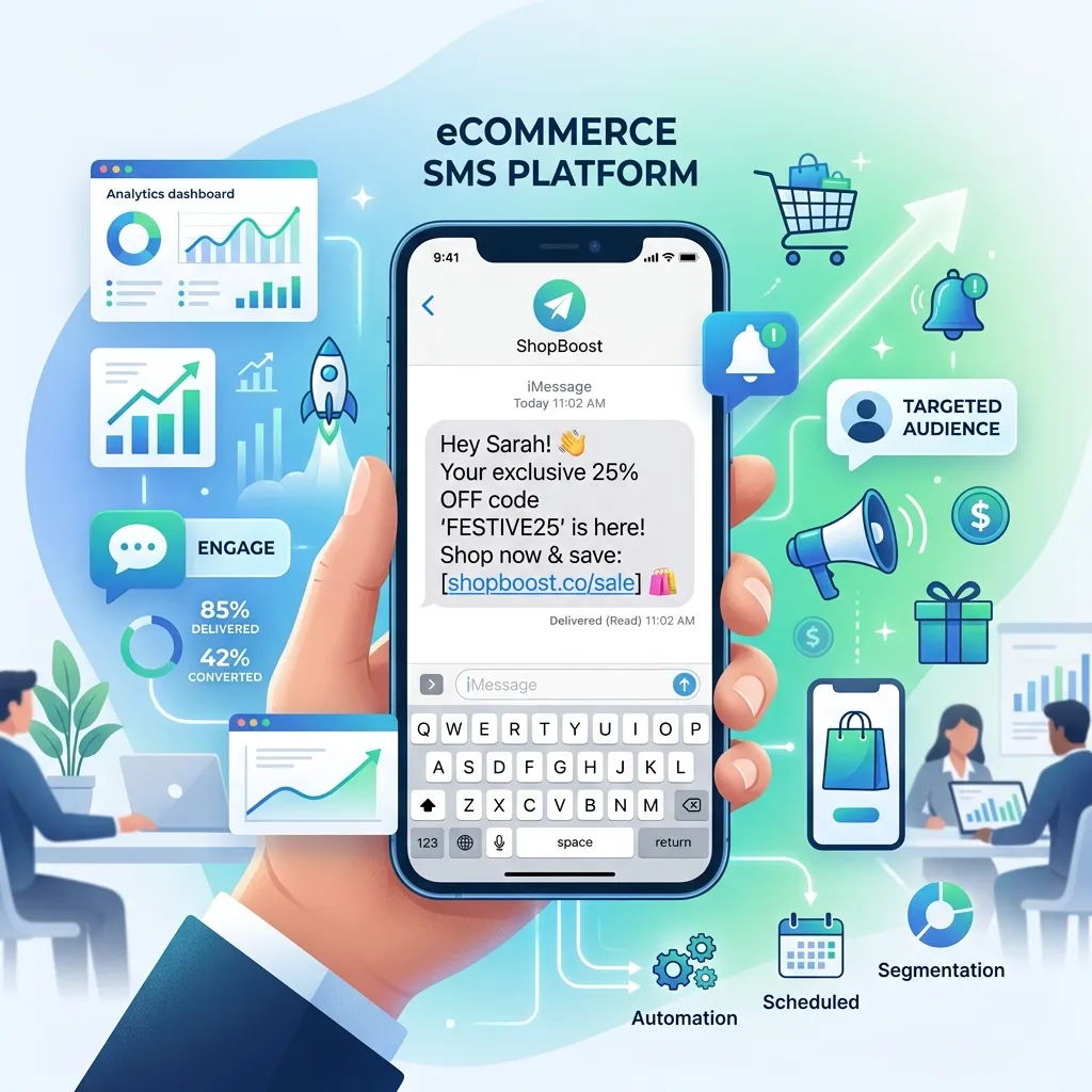 What Is an eCommerce SMS Marketing Platform