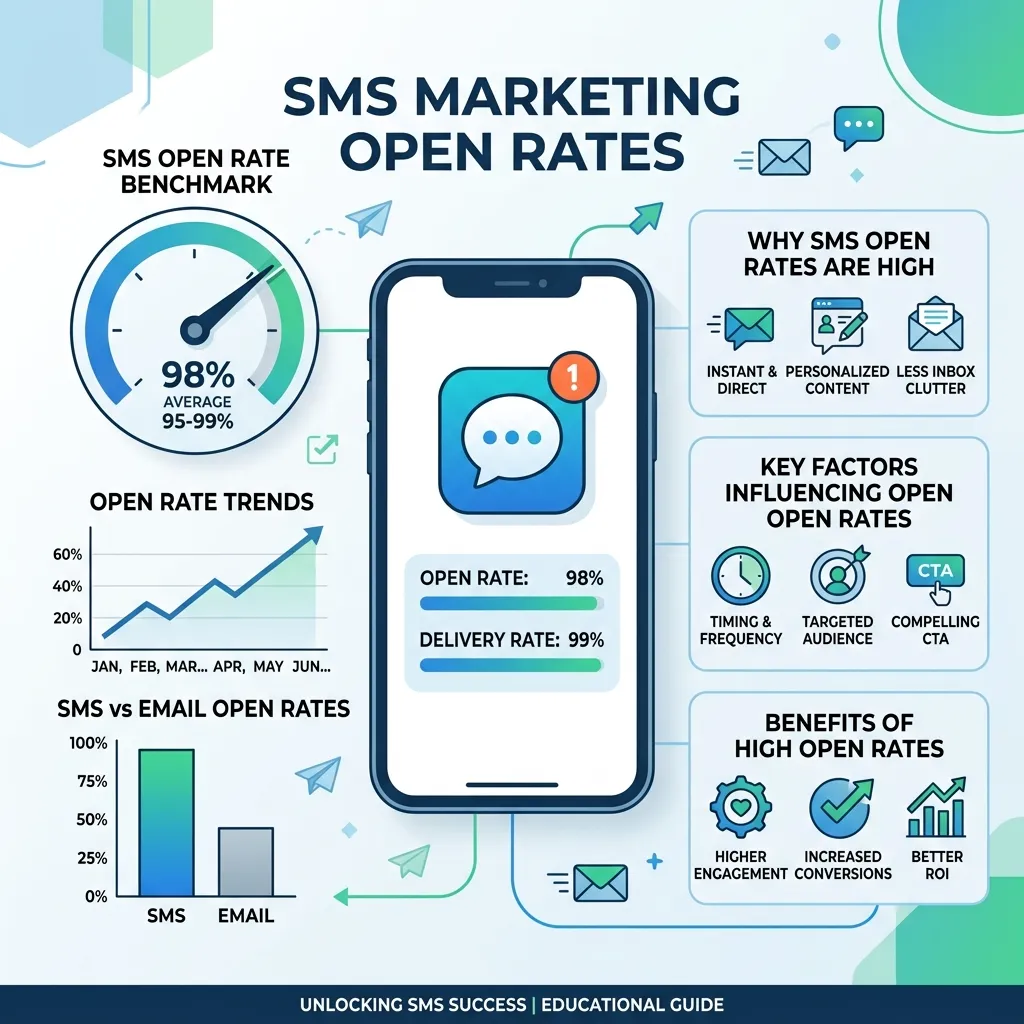 What Is the Average SMS Marketing Open Rate