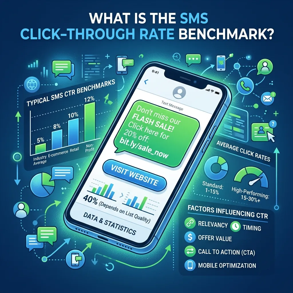 What Is the SMS Click-Through Rate Benchmark